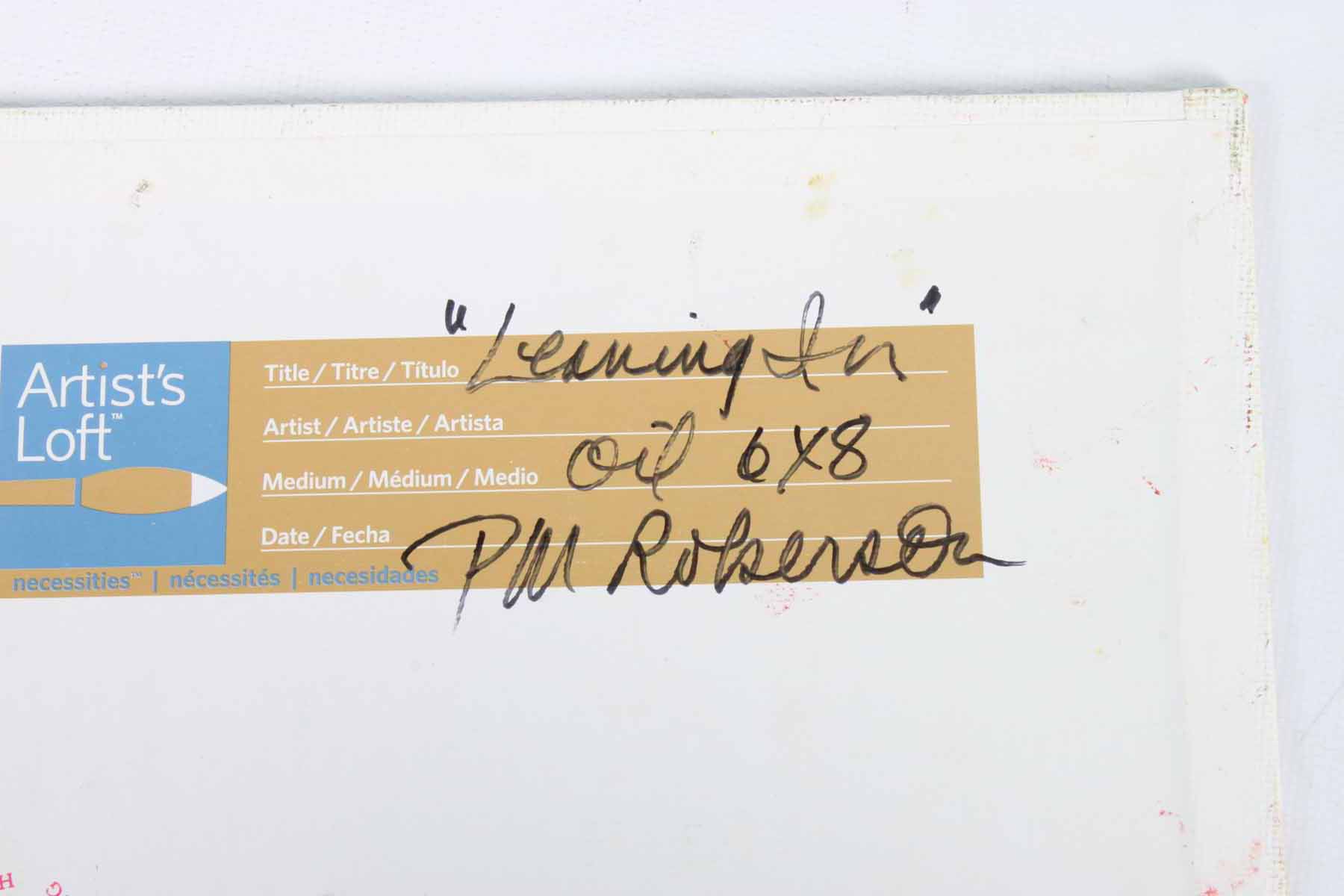 Two Penny Roberson Original Oil Paintings