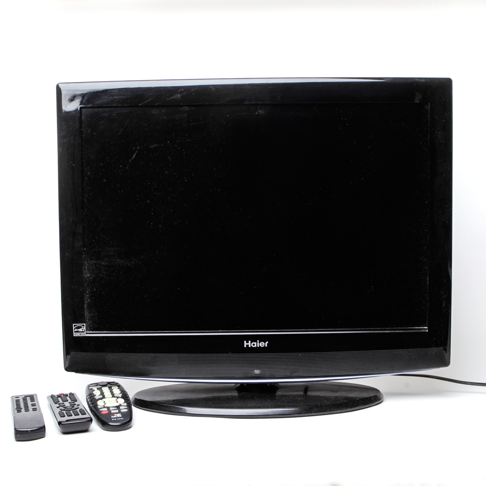 Haier Flat Screen TV With Integrated DVD Player