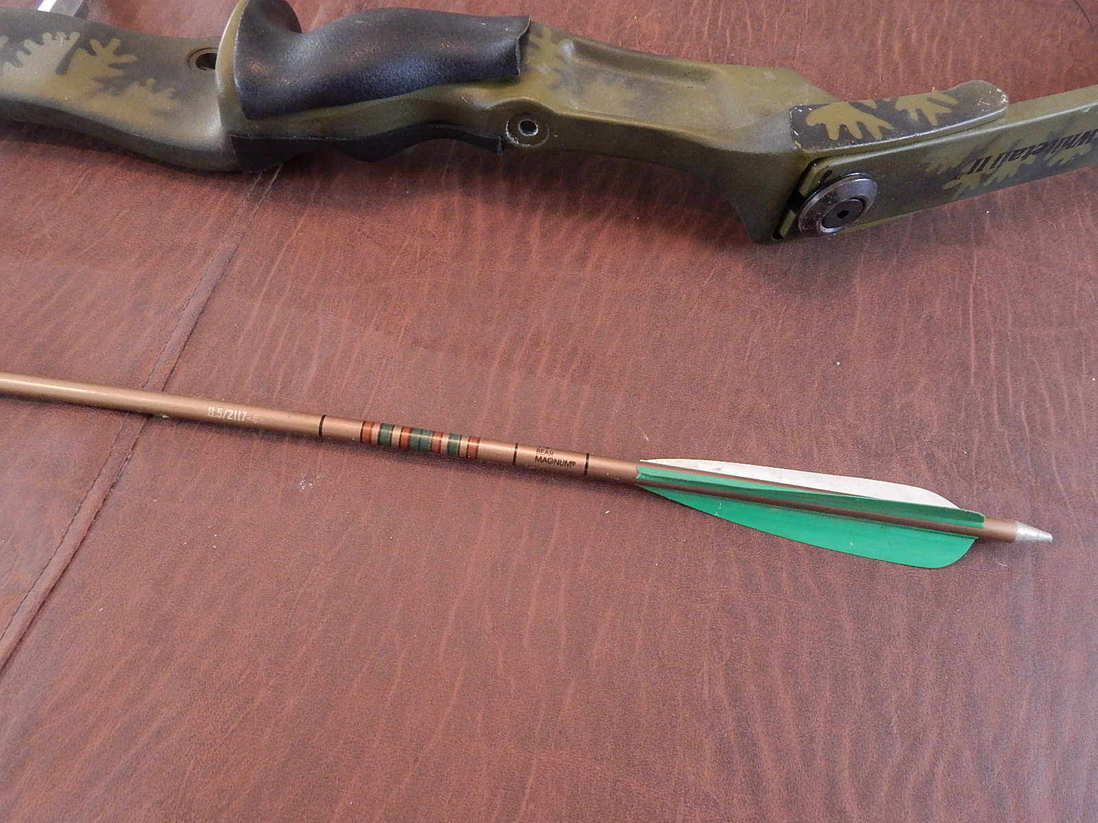 Bear Whitetail Bow and Arrow