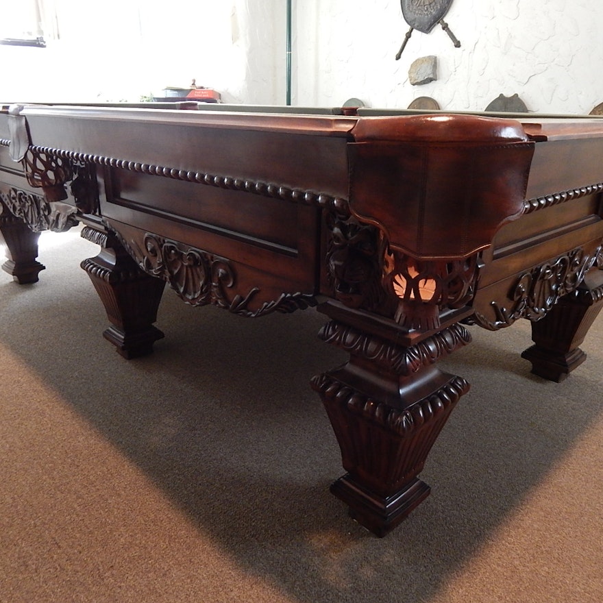 Peter Vitalie Co. Lord Nelson Slate Billiard Table