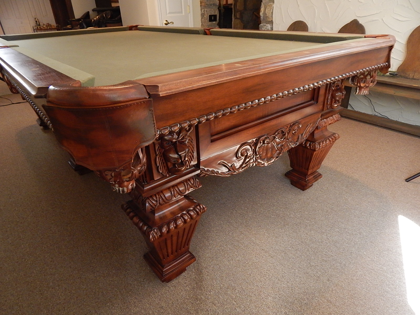 Peter Vitalie Co. Lord Nelson Slate Billiard Table