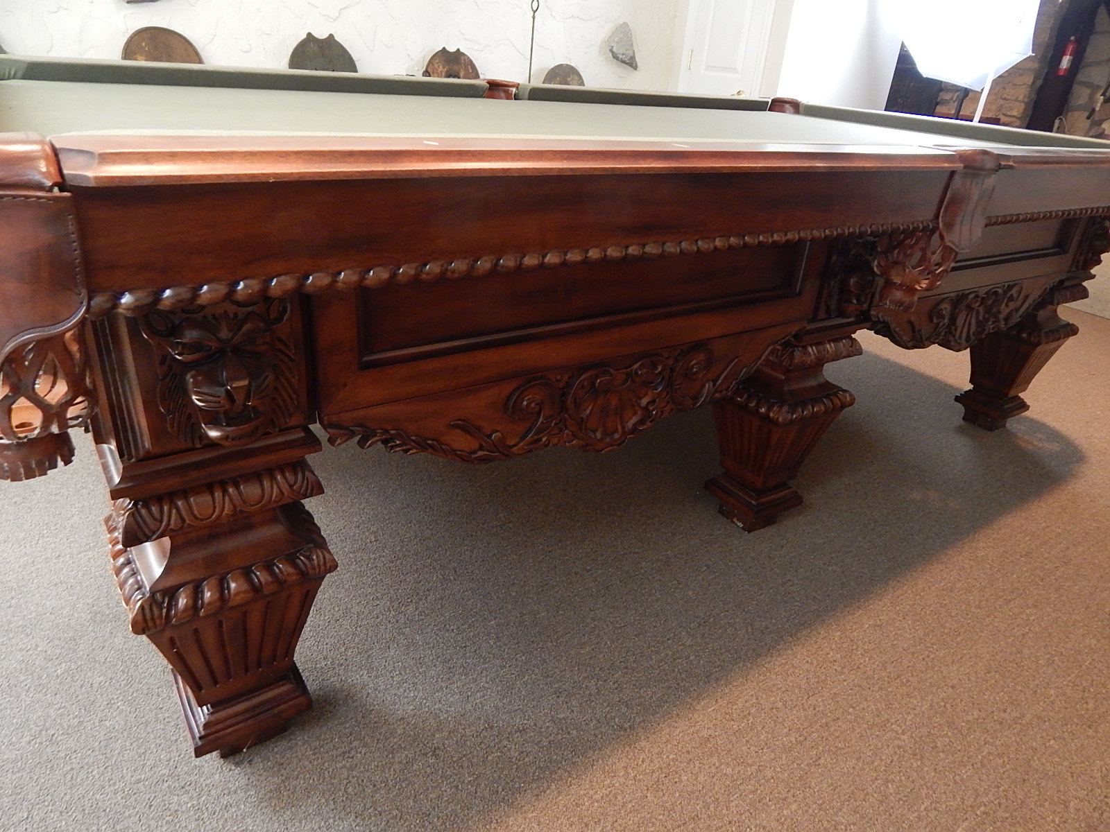 Peter Vitalie Co. Lord Nelson Slate Billiard Table