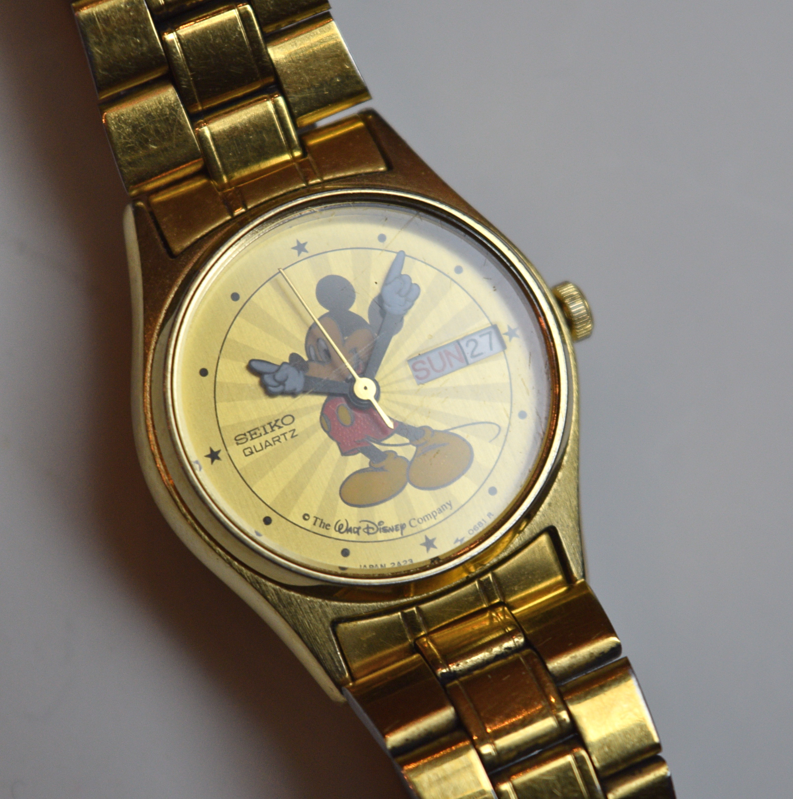 Seiko Mickey Mouse Watch