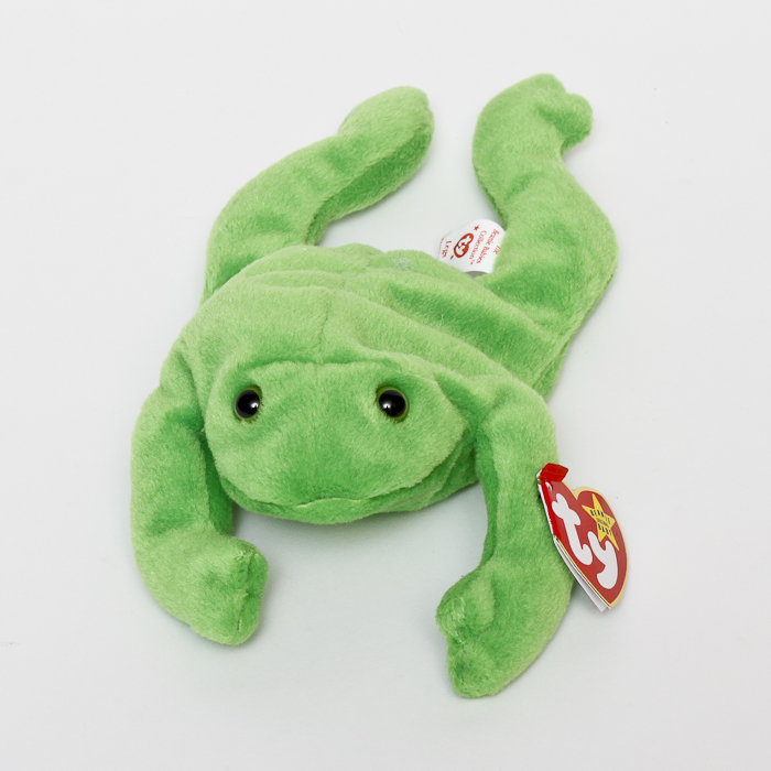 Legs the Frog 1993 Beanie Babies plush