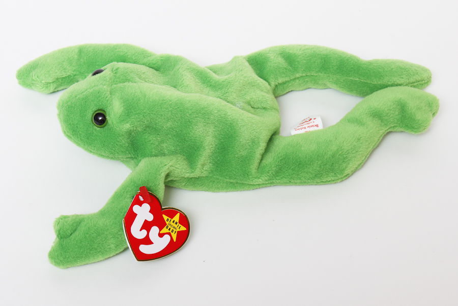 Legs the Frog 1993 Beanie Babies plush