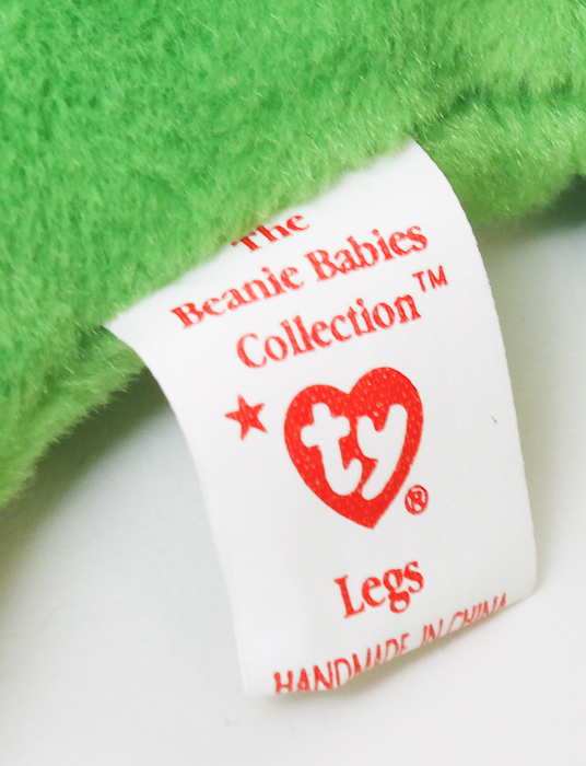Legs the Frog 1993 Beanie Babies plush