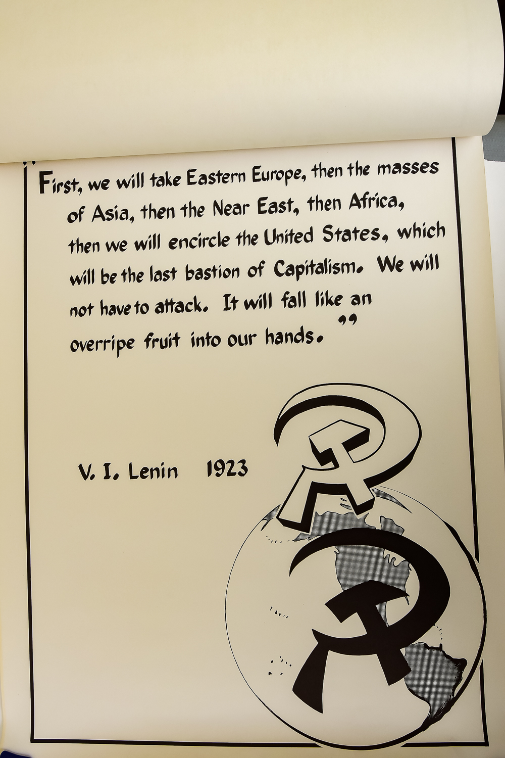 Vintage Posters of Lenin Quotes