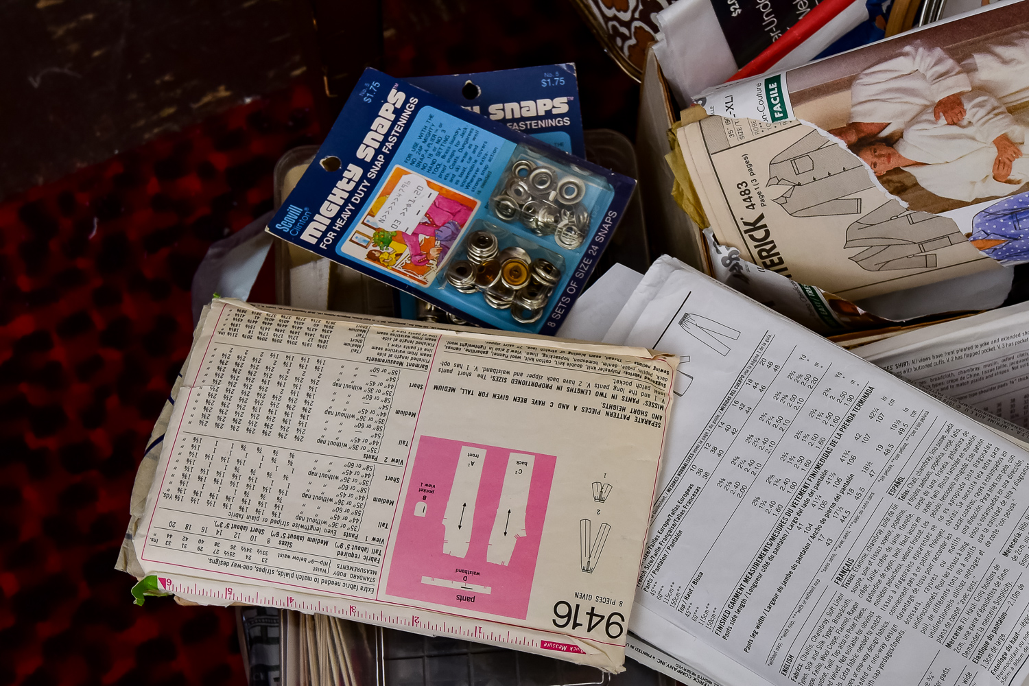 Kenmore Sewing Machine, Wood Cabinet, and Accessories