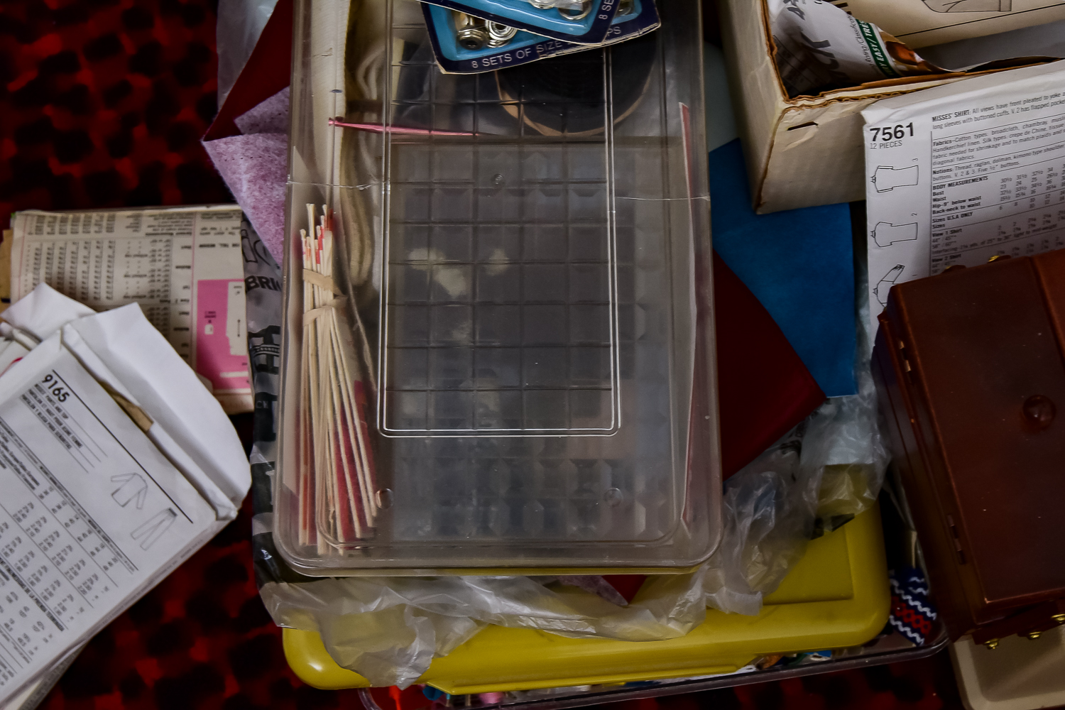 Kenmore Sewing Machine, Wood Cabinet, and Accessories