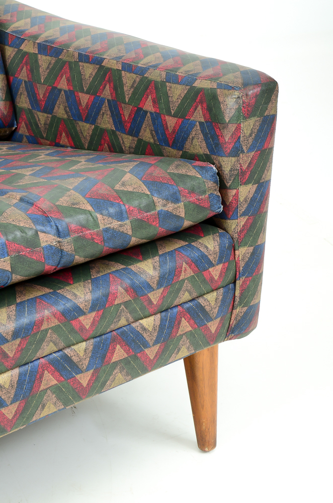 Mid Century Modern Milo Baughman Style Sofa