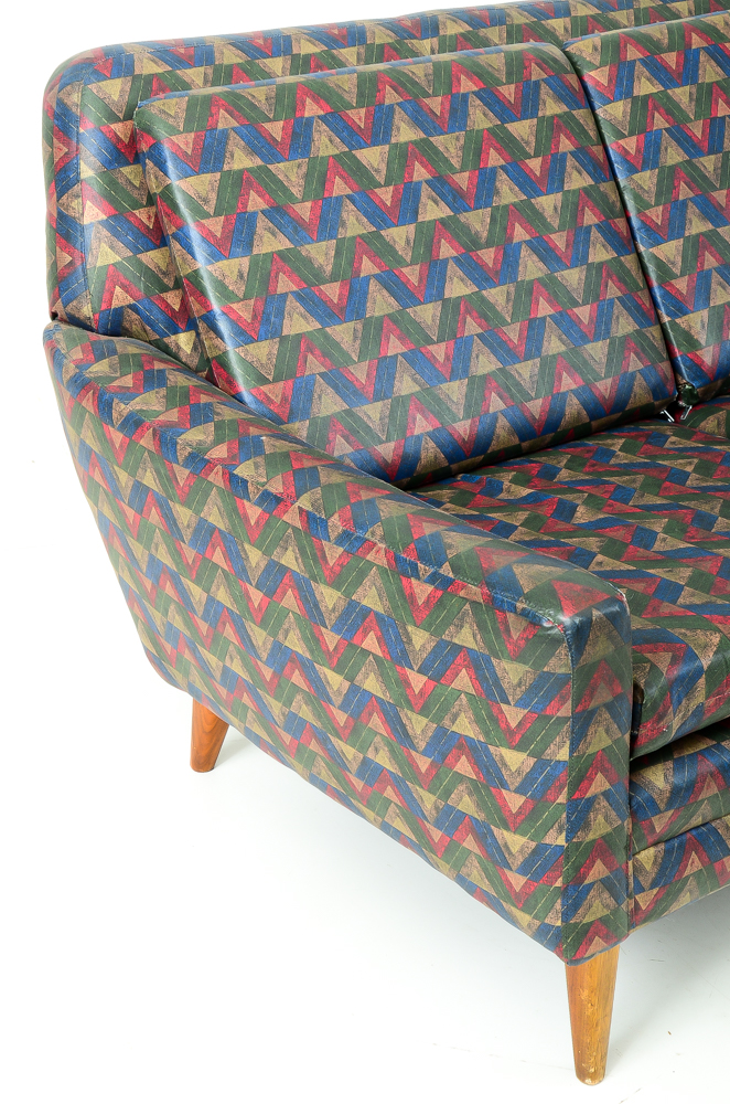 Mid Century Modern Milo Baughman Style Sofa