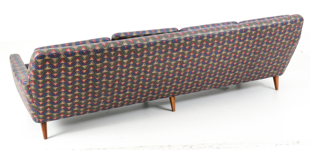 Mid Century Modern Milo Baughman Style Sofa