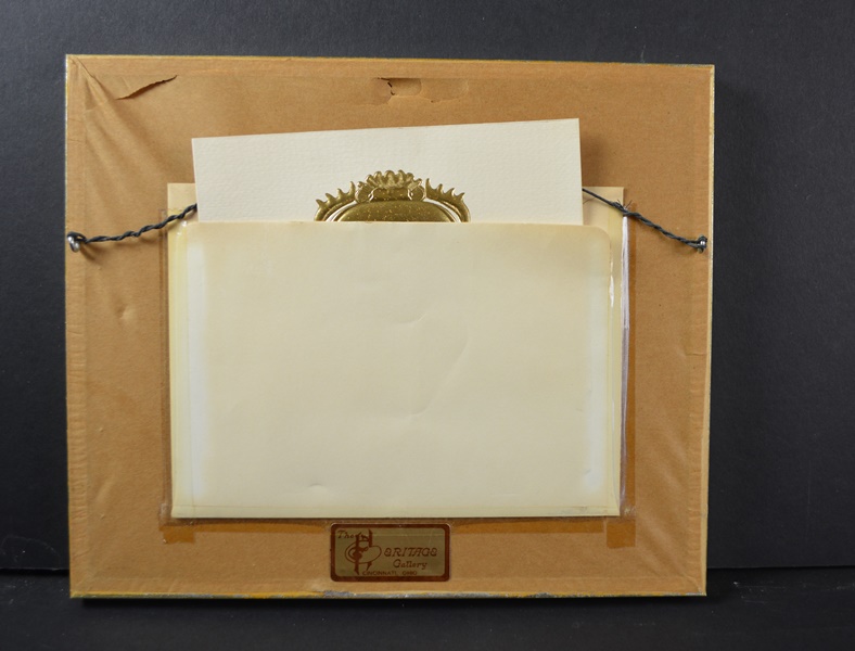 Heidi James Original Drawing of a Racoon Playing the Grand Piano