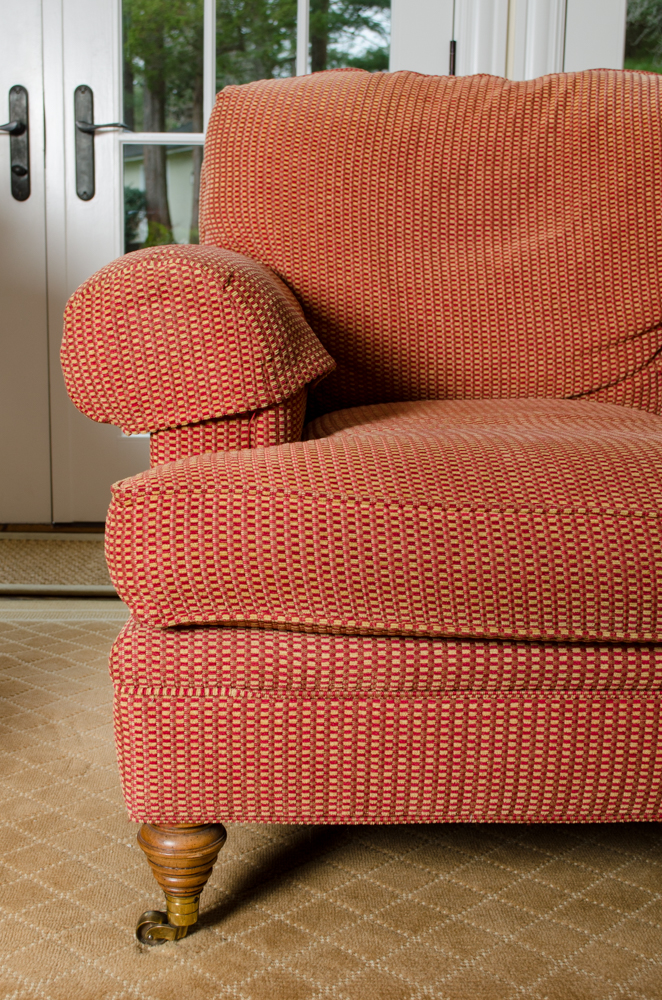 Isenhour Club Chair On Casters