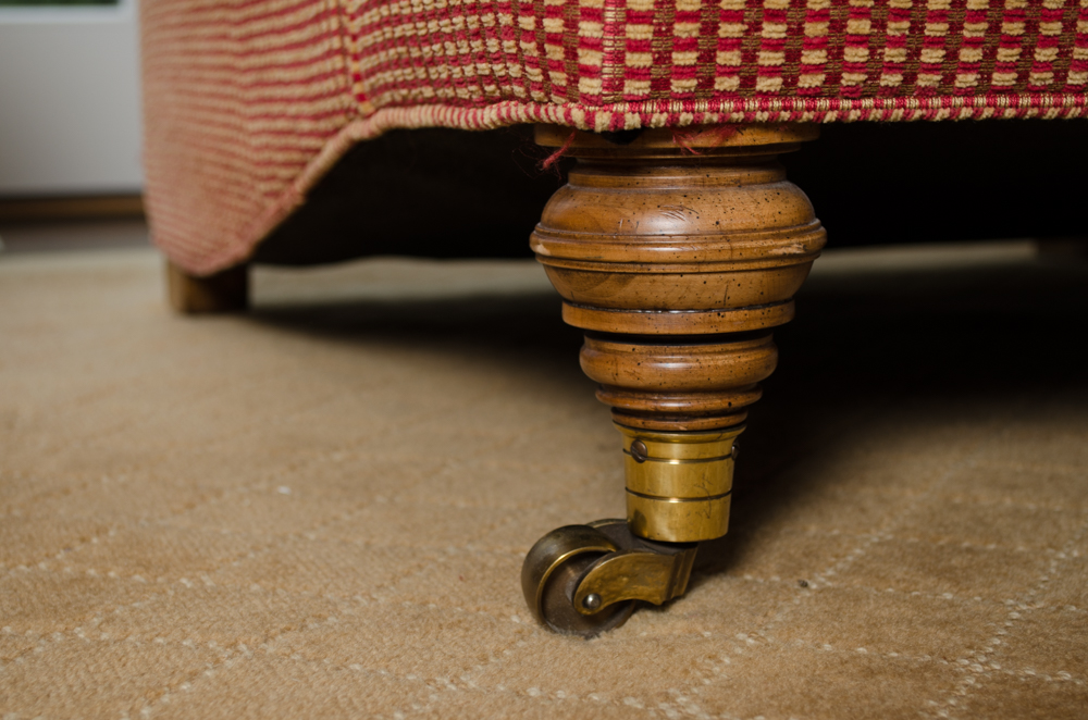 Isenhour Club Chair On Casters