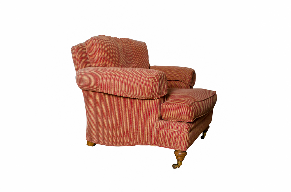 Isenhour Club Chair On Casters