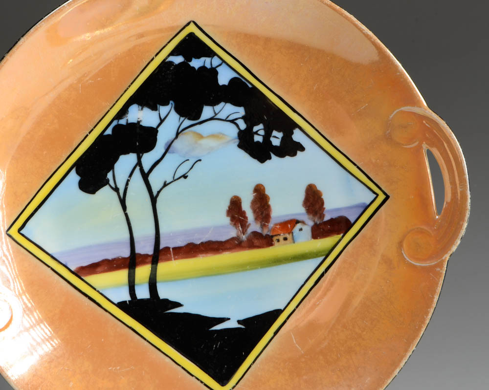 Six Vintage Lusterware Pieces