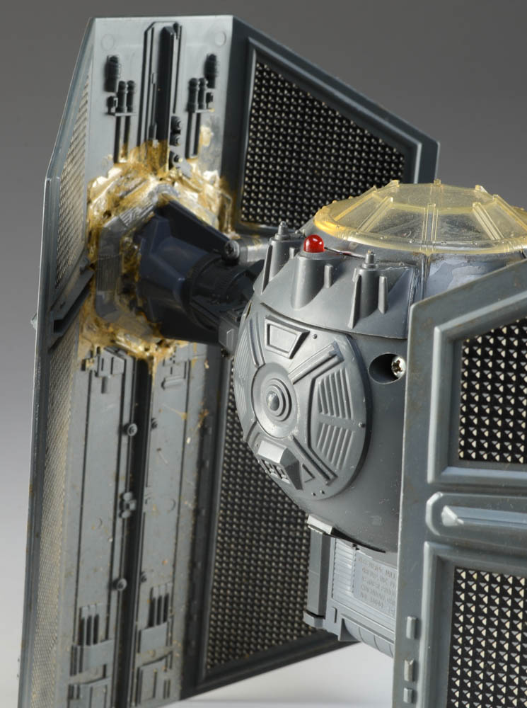 Vintage 1970s Star Wars Imperial Tie Fighter and Darth Vader Tie Fighter Lot