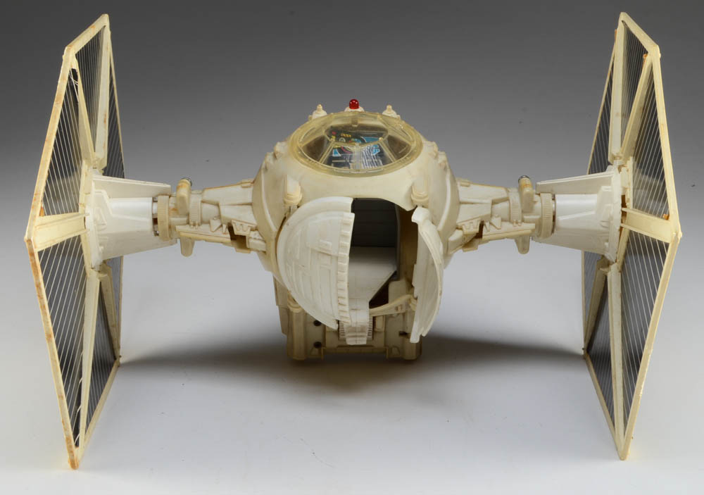 Vintage 1970s Star Wars Imperial Tie Fighter and Darth Vader Tie Fighter Lot