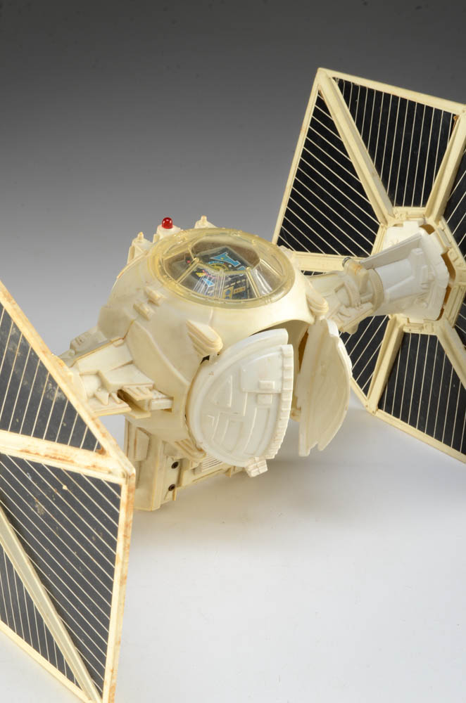 Vintage 1970s Star Wars Imperial Tie Fighter and Darth Vader Tie Fighter Lot