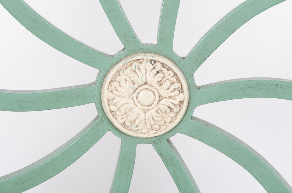 Spider Back Painted Armchair