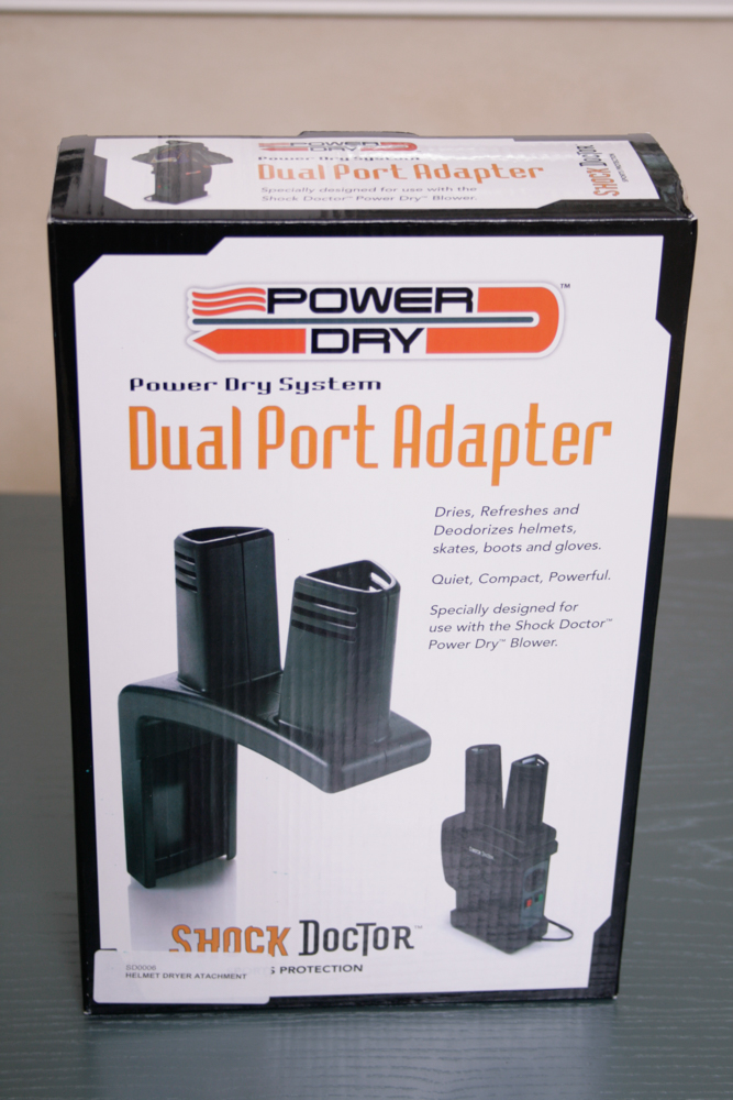 Shock Doctor Helmet Dryer GT/Formula Helmet Bag with Power Dry Blower and Backpack