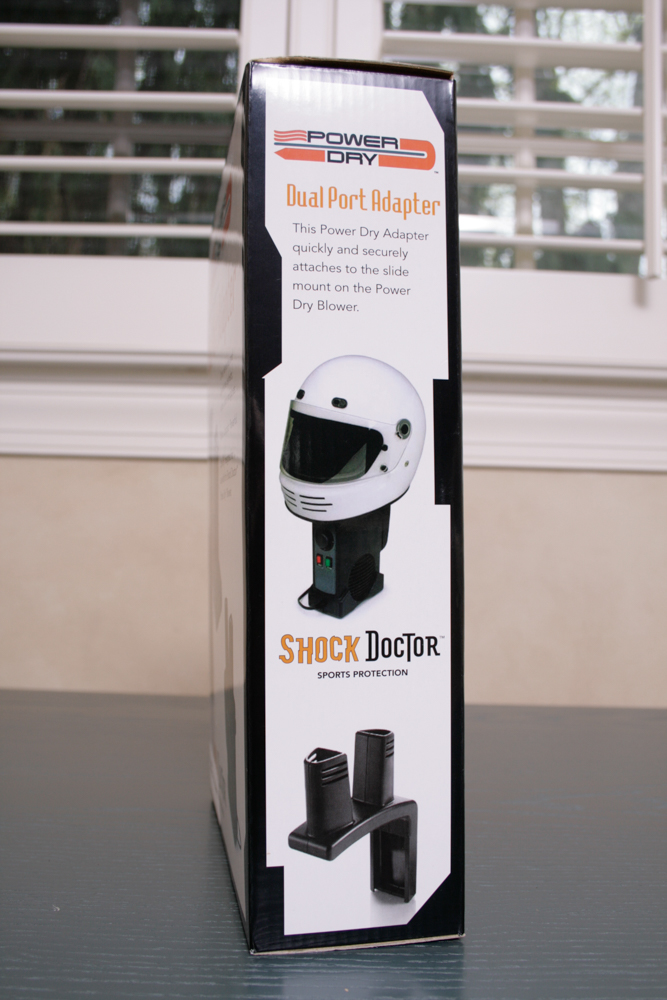 Shock Doctor Helmet Dryer GT/Formula Helmet Bag with Power Dry Blower and Backpack