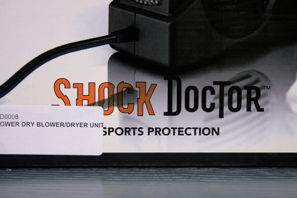 Shock Doctor Helmet Dryer GT/Formula Helmet Bag with Power Dry Blower and Backpack