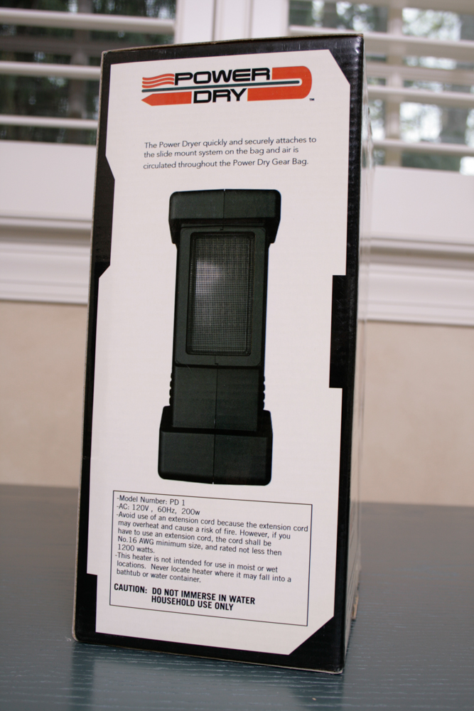 Shock Doctor Helmet Dryer GT/Formula Helmet Bag with Power Dry Blower and Backpack