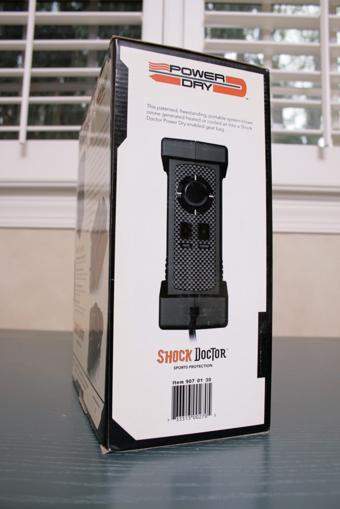 Shock Doctor Helmet Dryer GT/Formula Helmet Bag with Power Dry Blower and Backpack