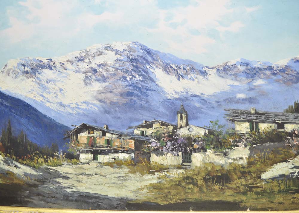 G. Servoli Signed Oil Painting