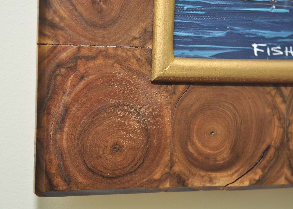 Fisher Signed Oil Painting