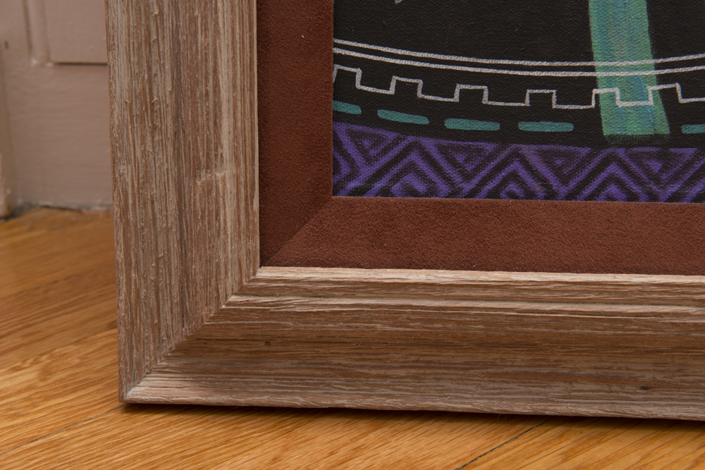 Neil David "Corn Kachina" Acrylic on Canvas