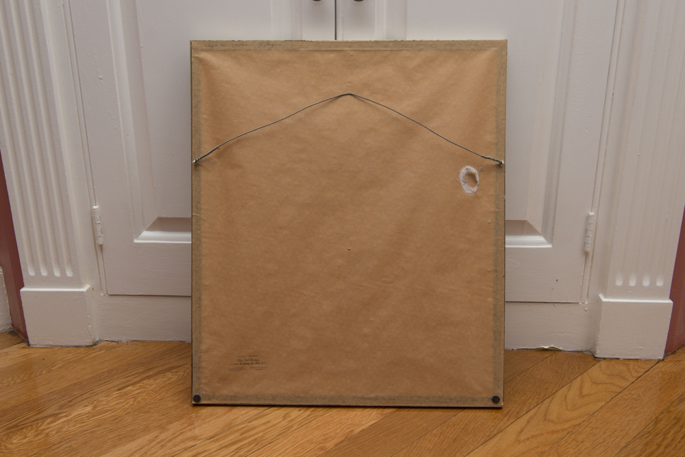 Toman Native American Original Pastel Drawing