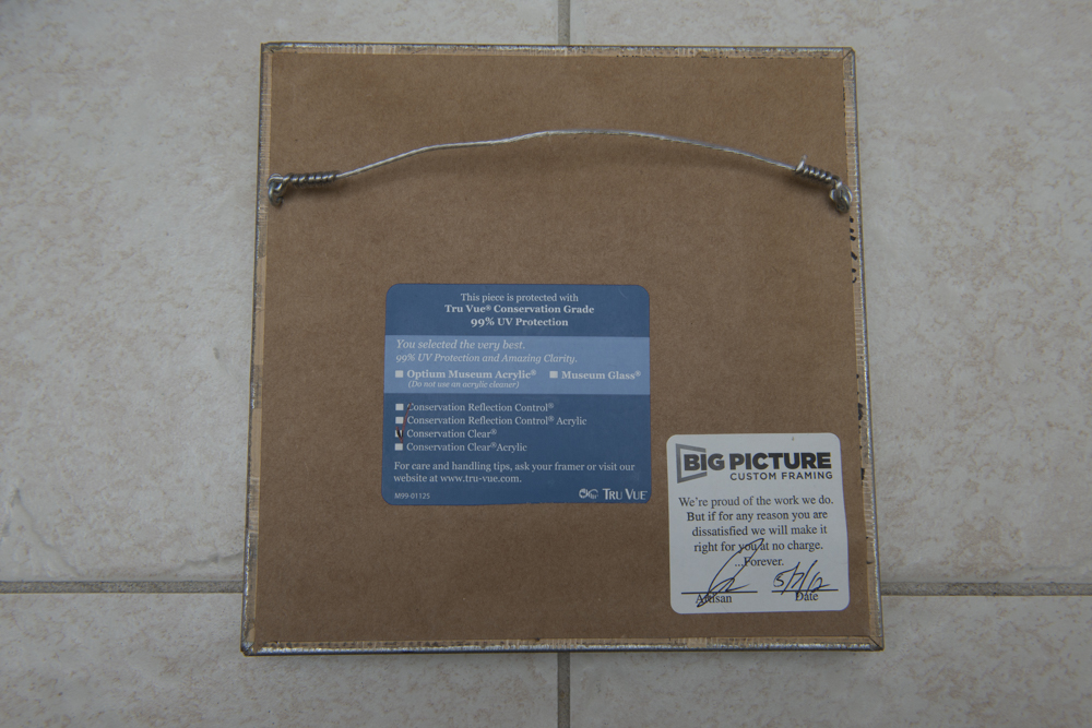 Square Figural Native American Sand Painting