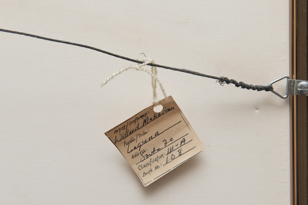 Willard "Joe" Maktima "Resting" Aquatint Etching