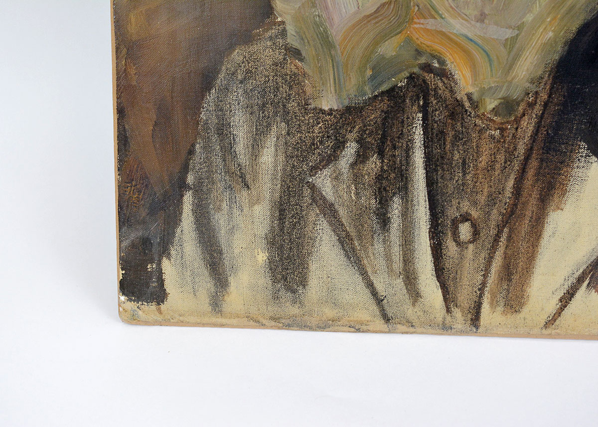 Anne Fleckenstein "Painting of an Older Bearded Man", c. 1900