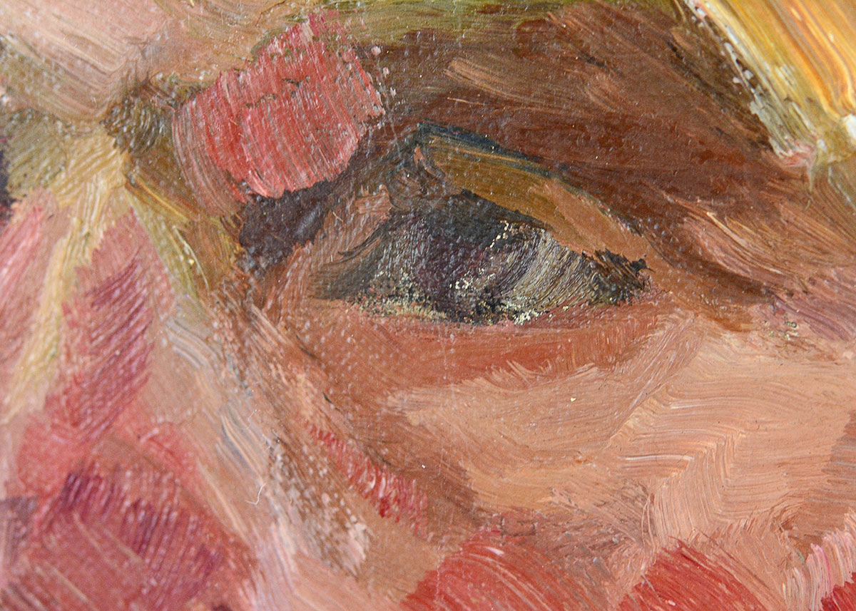 Anne Fleckenstein "Painting of an Older Bearded Man", c. 1900