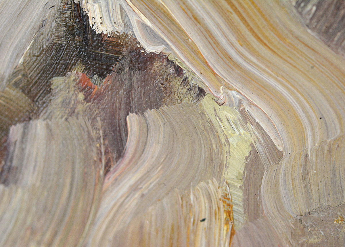 Anne Fleckenstein "Painting of an Older Bearded Man", c. 1900