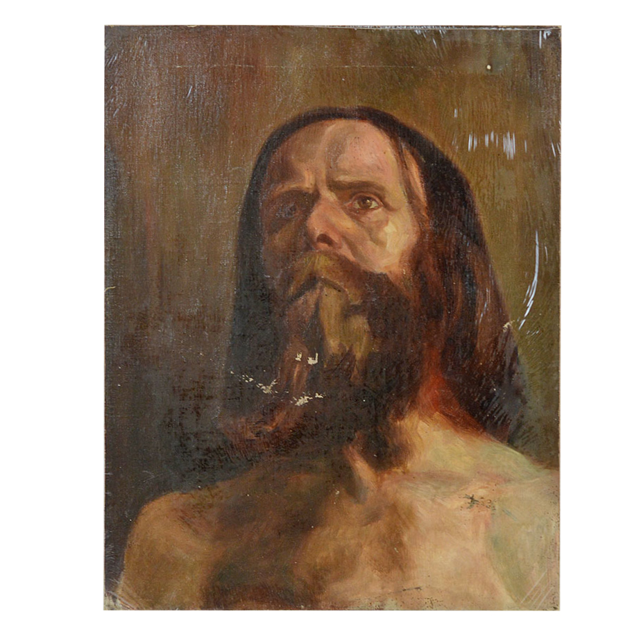 Anne Fleckenstein "Portrait of a Young Bearded Man", c. 1900