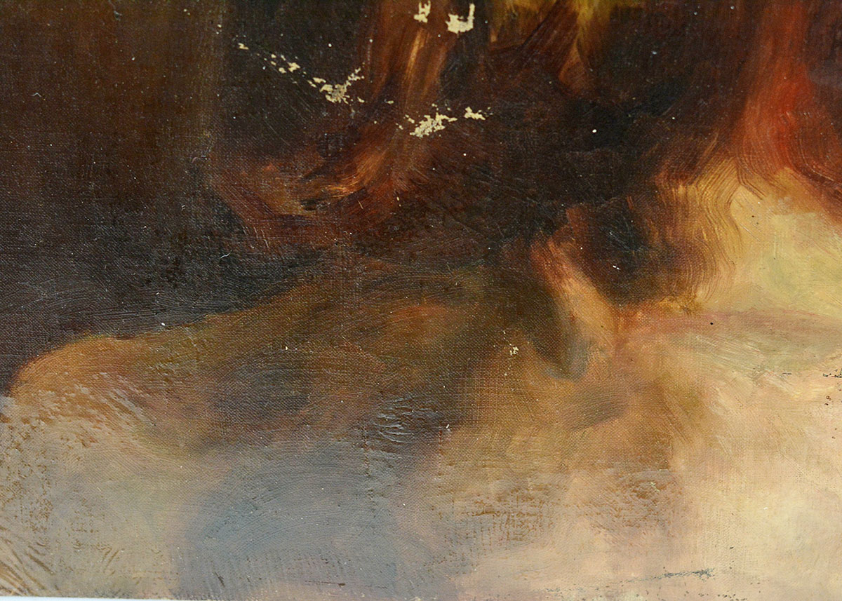 Anne Fleckenstein "Portrait of a Young Bearded Man", c. 1900