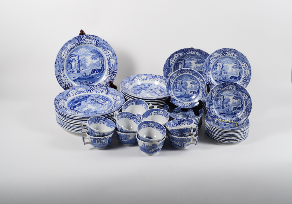 Spode Blue and White 1816 Dinnerware Collection
