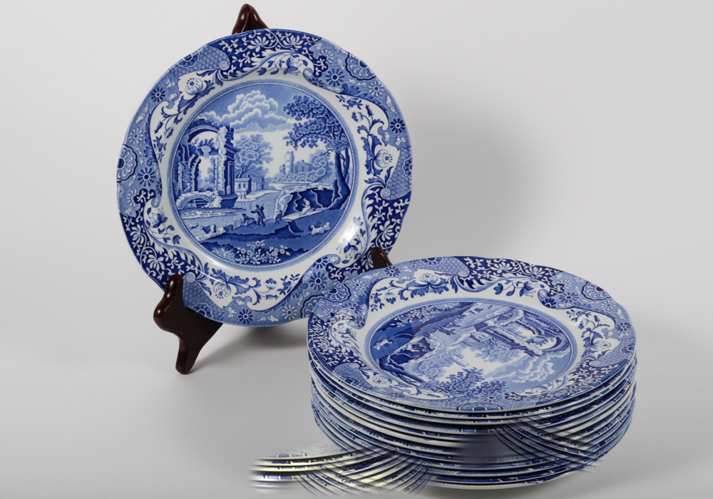 Spode Blue and White 1816 Dinnerware Collection