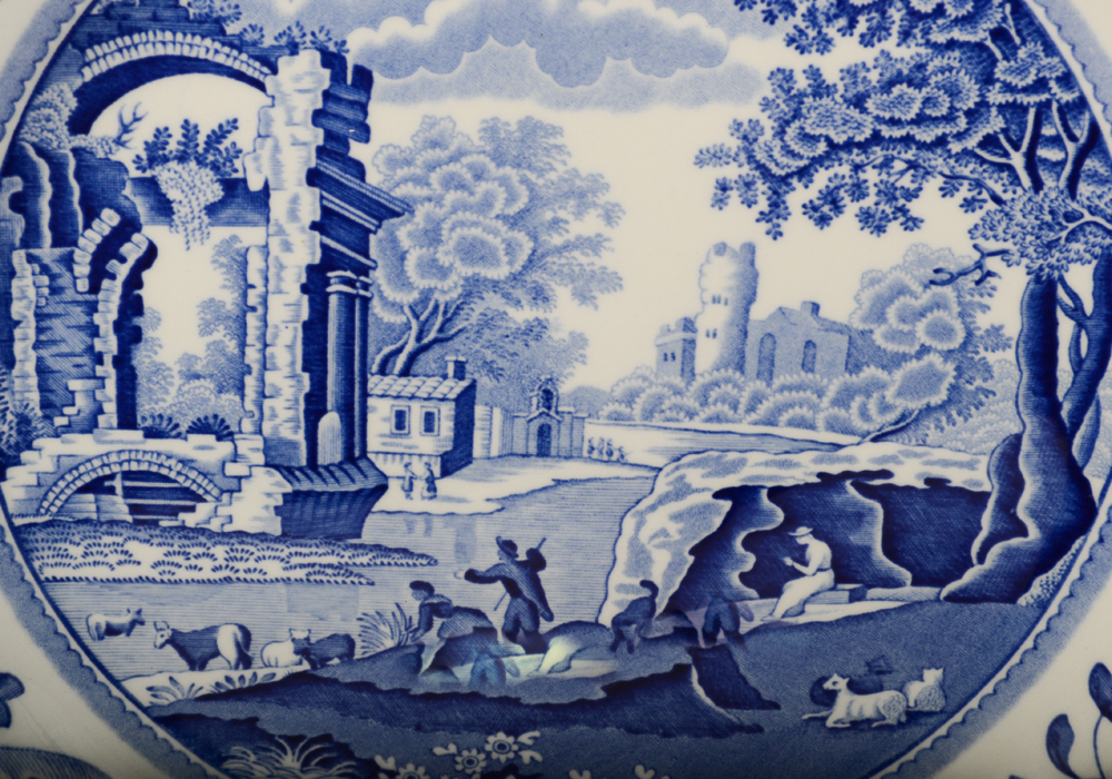 Spode Blue and White 1816 Dinnerware Collection