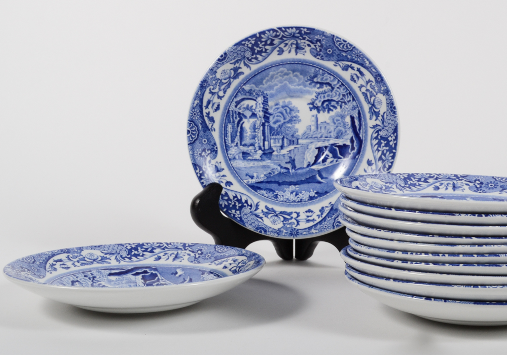 Spode Blue and White 1816 Dinnerware Collection