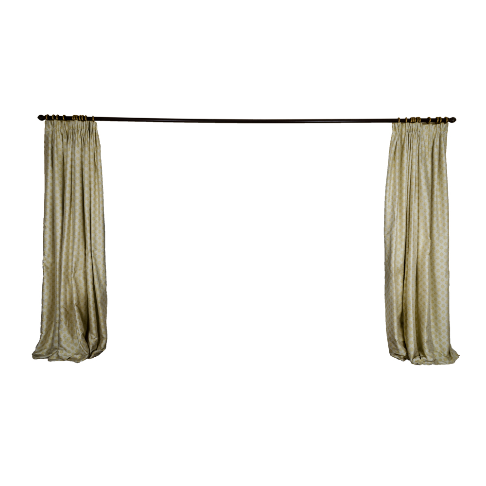 Scalamandre Silk Drapery Panels