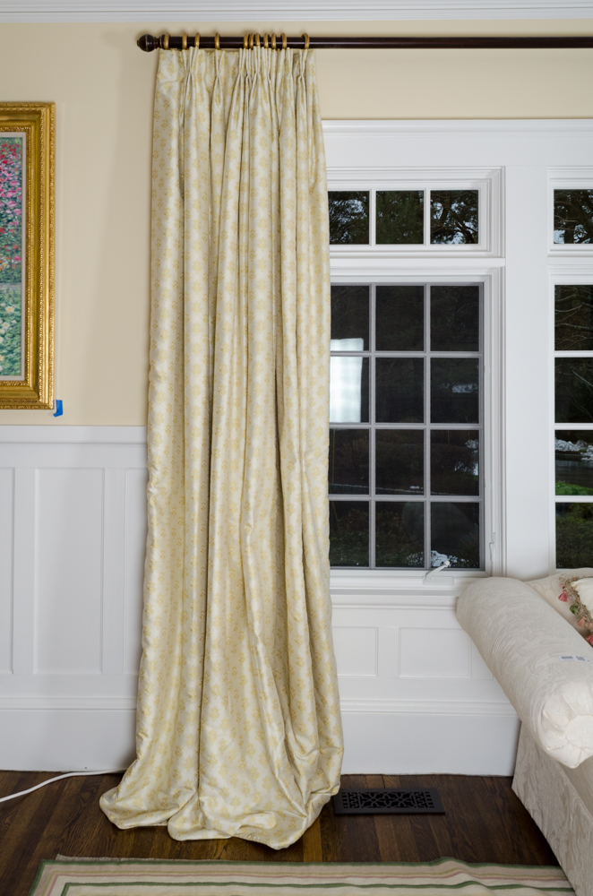 Scalamandre Silk Drapery Panels