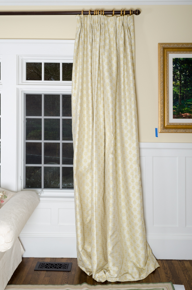 Scalamandre Silk Drapery Panels