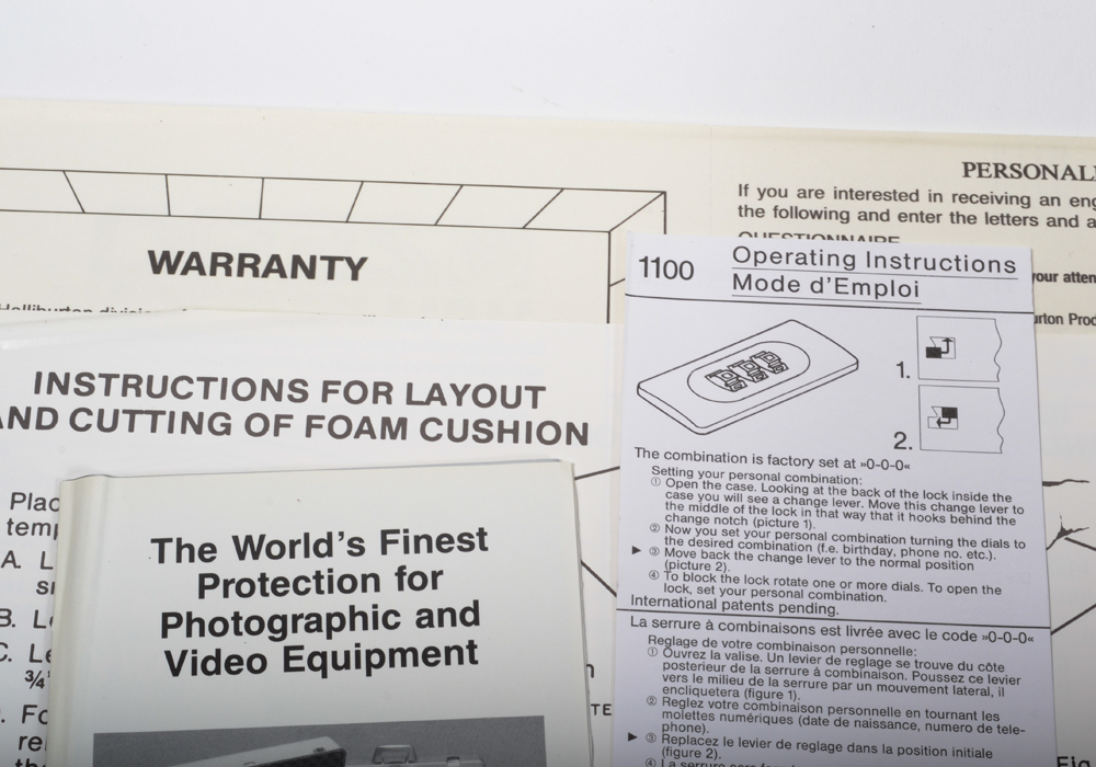 ZERO Halliburton Photography/Gun Case