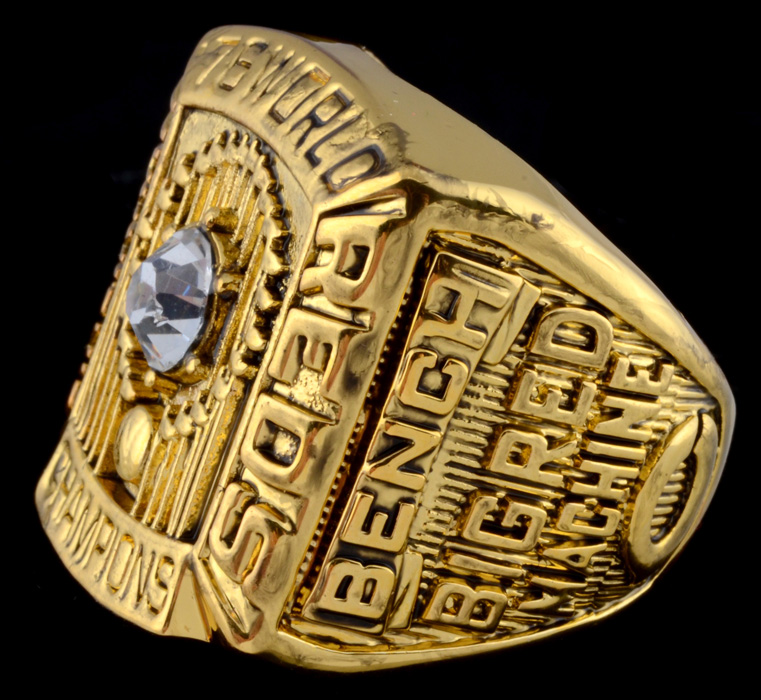 Johnny Bench 1976 World Series Replica Ring